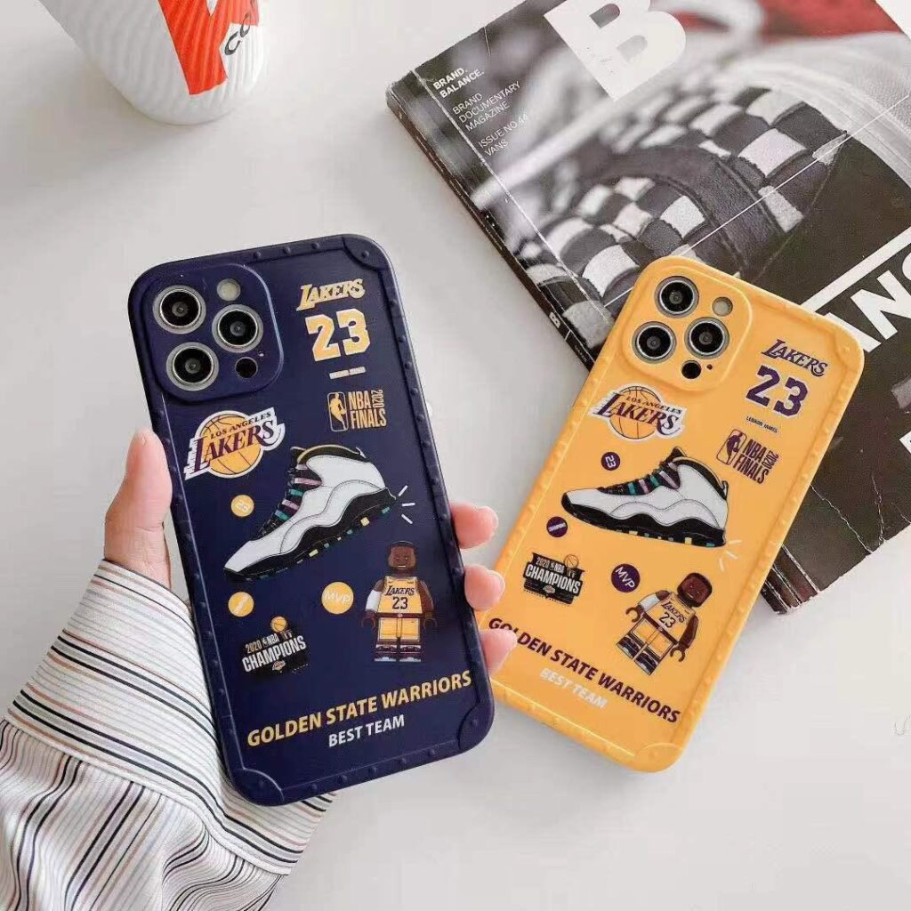 Lakers 23 iPhone Case - Blue