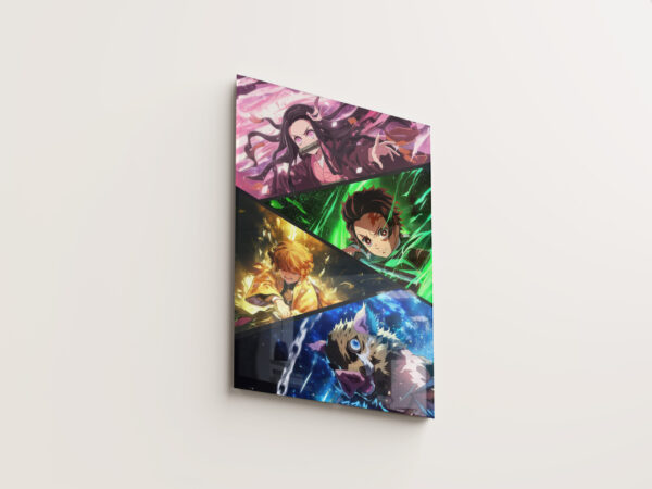 Demon Slayer Collage Metal Poster