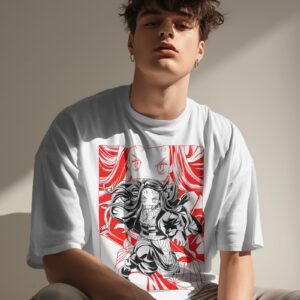 Fierce Nezuko Oversized T-Shirt