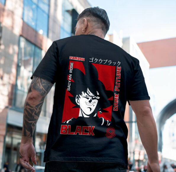 Goku Dark Future Oversized T-Shirt