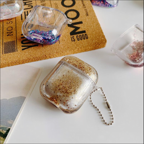 Dynamic Glitter Case Cover for Apple AirPods