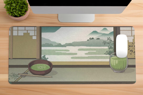 Ancient Tea Desk Mat Gaming Mouse Pad