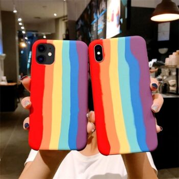 Rainbow Silicon iPhone Case