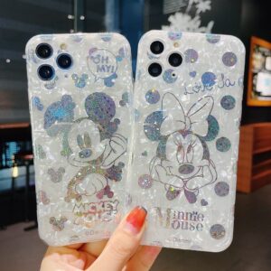 Premium Mickey iPhone Case with Fancy Strap