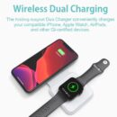 2 in 1 Folding Magnetic MagSafe Wireless Charger