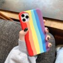 Rainbow Silicon iPhone Case