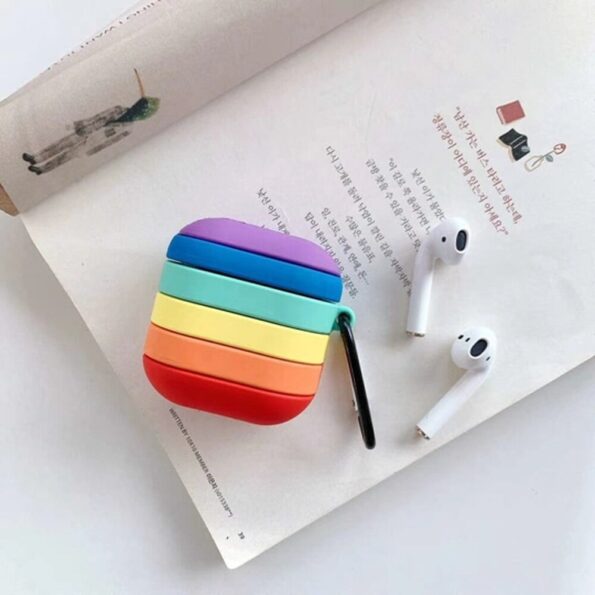 Rainbow Case Cover for Apple AirPods