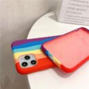 Rainbow Silicon iPhone Case