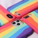 Rainbow Silicon iPhone Case