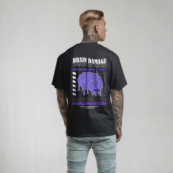 Brain Damage Oversized T-Shirt