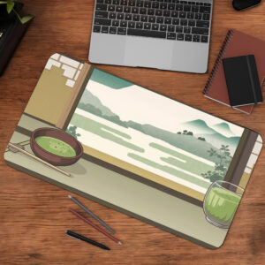 Ancient Tea Desk Mat Gaming Mouse Pad