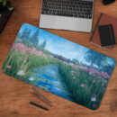 Valley of Flowers Desk Mat Gaming Mouse Pad