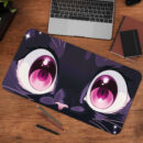 Cute Cat Eyes Desk Mat Gaming Mouse Pad