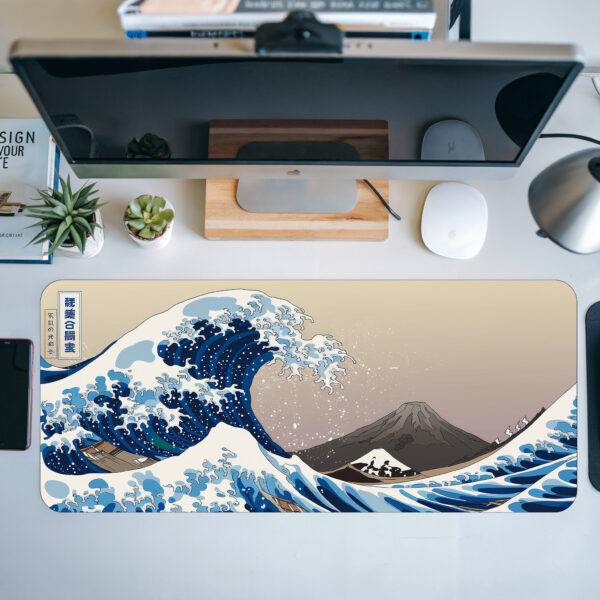 The Great Wave Desk Mat Gaming Mouse Pad