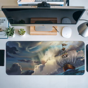 Pirate Ship Desk Mat Gaming Mouse Pad