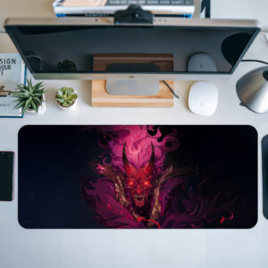 Oni Demon Desk Mat Gaming Mouse Pad