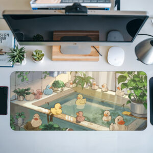 Duck Party Mat Gaming Mouse Pad