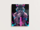 Neon Inosuke Metal Poster