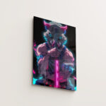 Neon Inosuke Metal Poster 1