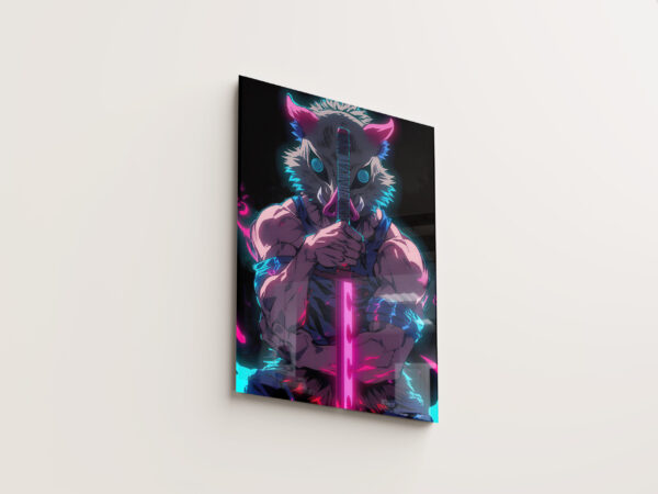 Neon Inosuke Metal Poster