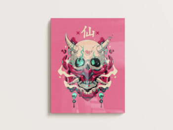 Oni Metal Poster