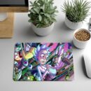 Rick and Morty Gaming Desk Mat & Mouse Pad