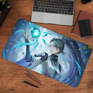 Sage Valorant Gaming Desk Mat & Mouse Pad