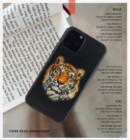 Santa Barbara Savanna Series Tiger & Wolf iPhone Case