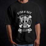 Straw Hat Oversized T-Shirt 1