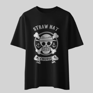 Straw Hat Oversized T-Shirt