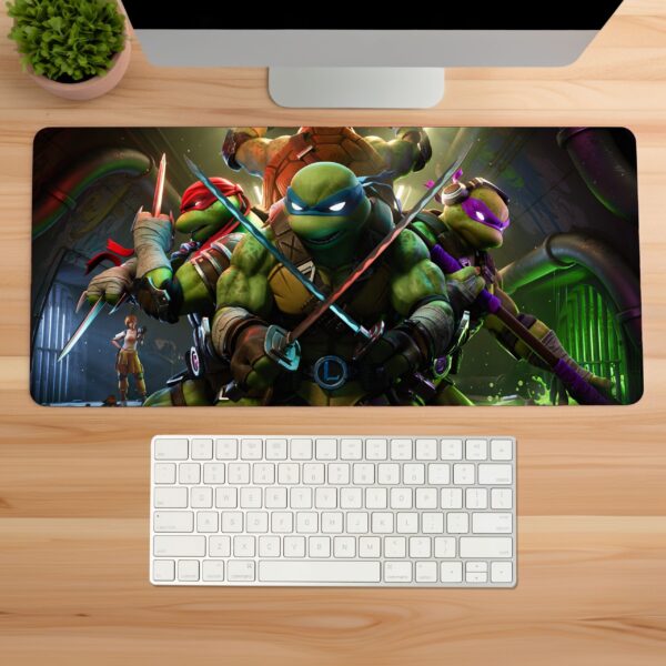 Teenage Mutant Ninja Turtles Gaming Desk Mat & Mouse Pad