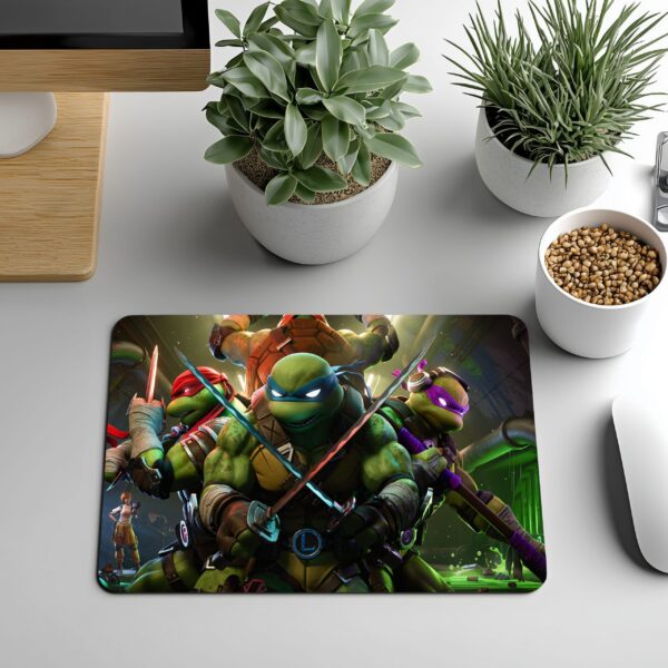 Teenage Mutant Ninja Turtles Gaming Desk Mat & Mouse Pad