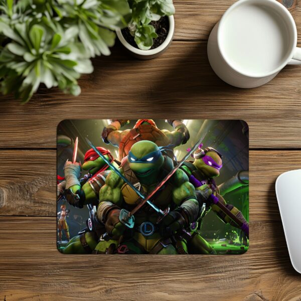 Teenage Mutant Ninja Turtles Gaming Desk Mat & Mouse Pad