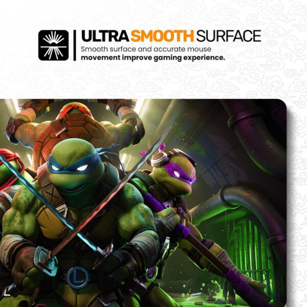 Teenage Mutant Ninja Turtles Gaming Desk Mat & Mouse Pad