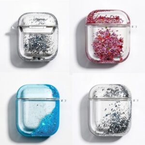 Dynamic Glitter Case Cover for Apple AirPods