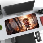 chibi luffy desk mat