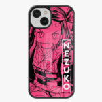 pink nezuko glass case