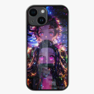 tanjiro x nezuko glass case