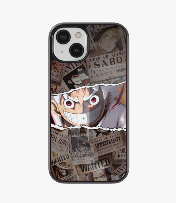 luffy tear glass case