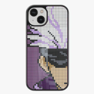 gojo pixelart glass case