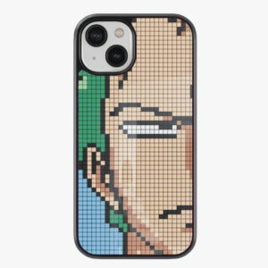 zorro pixelart glass case