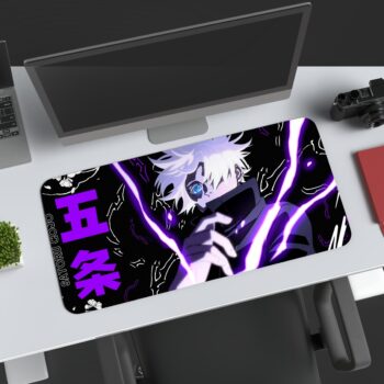 Lightning Gojo Desk Mat