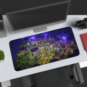 Fortnite Map Gaming Desk Mat