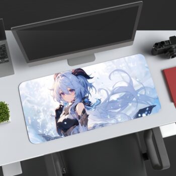 Eula Genshin Impact Gaming Desk Mat