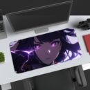 The Raiden Genshin Impact Gaming Desk Mat