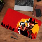 red dead redemption gaming desk mat