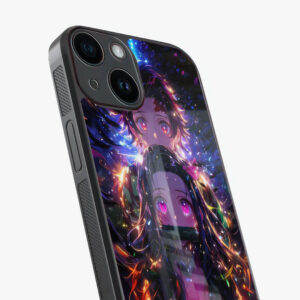 tanjiro x nezuko glass case