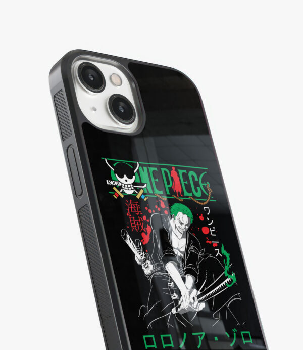 zoro black glass case