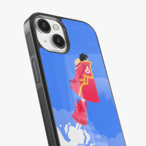 luffy rocket glass case