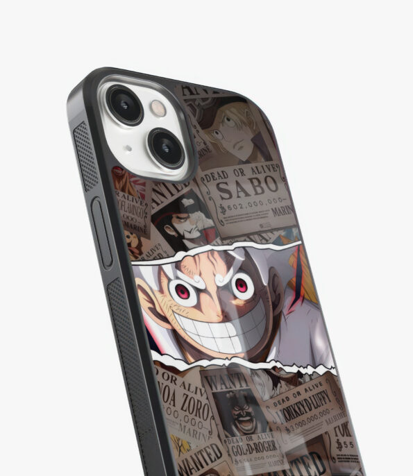 luffy tear glass case